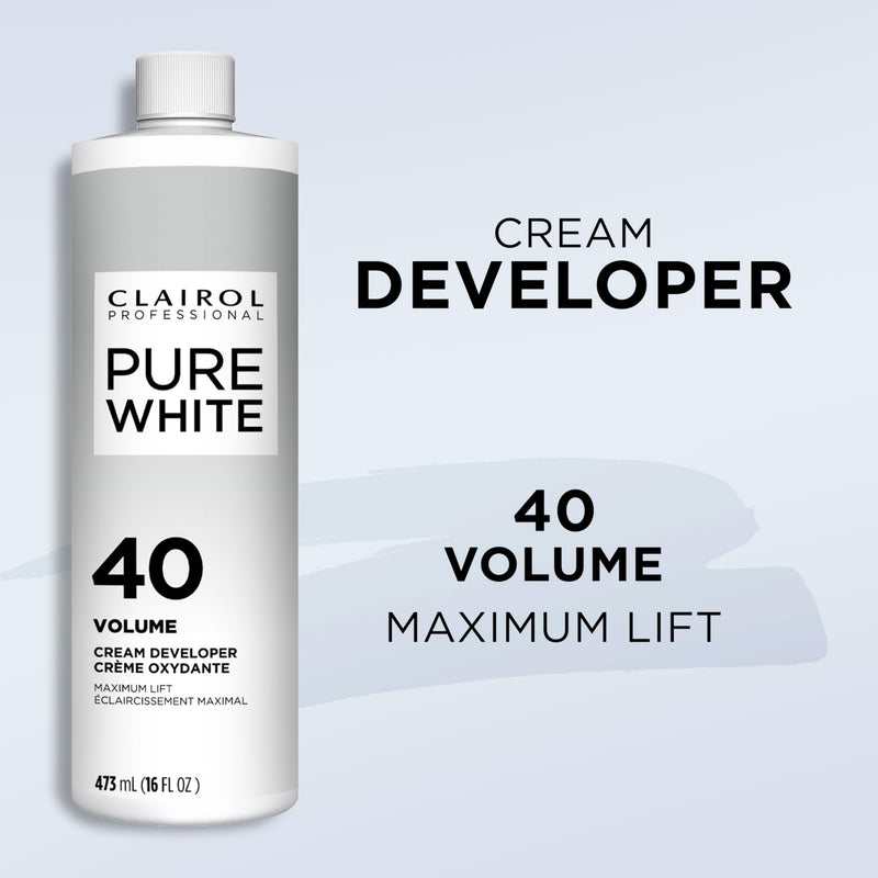 Clairol Pure White 40 Volume Creme Developer