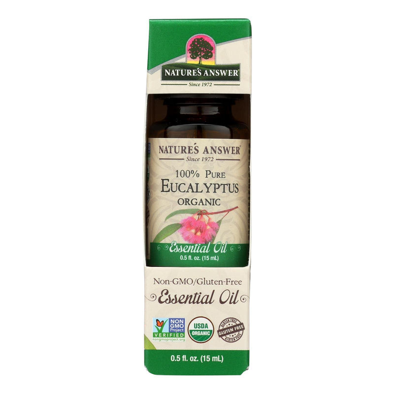 Natures Answer Essential Oil Organic Eucalyptus