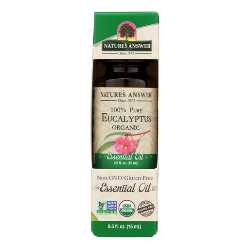 Natures Answer Essential Oil Organic Eucalyptus