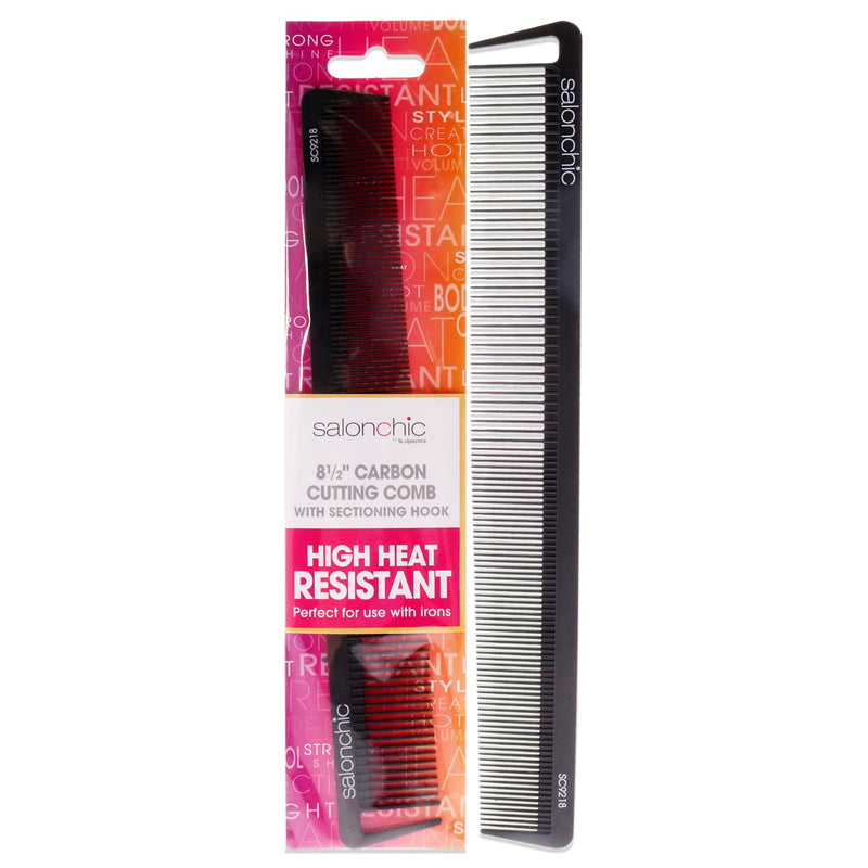 Salonchic Cutting Carbon Comb High Heat Resistant Unisex Gift Set
