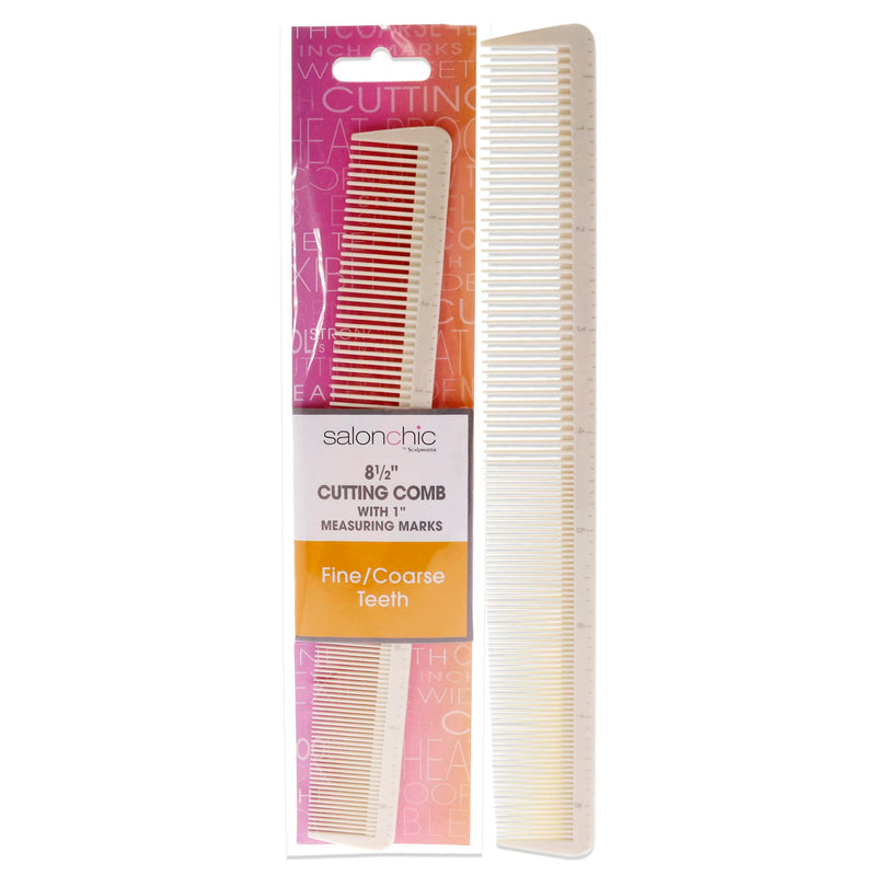 Salonchic Cutting Comb W-1 Measuring Marks High Heat Resistant F Unisex Gift Set