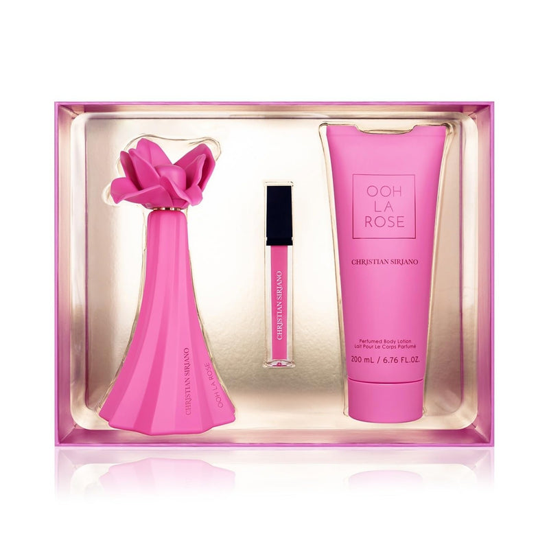 Christian Siriano Ooh La Rose Women's Eau De Parfum Gift Set