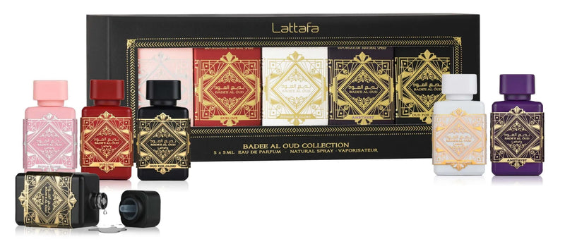 Lattafa Badee Al Oud Collection Unisex Eau De Parfum Gift Set