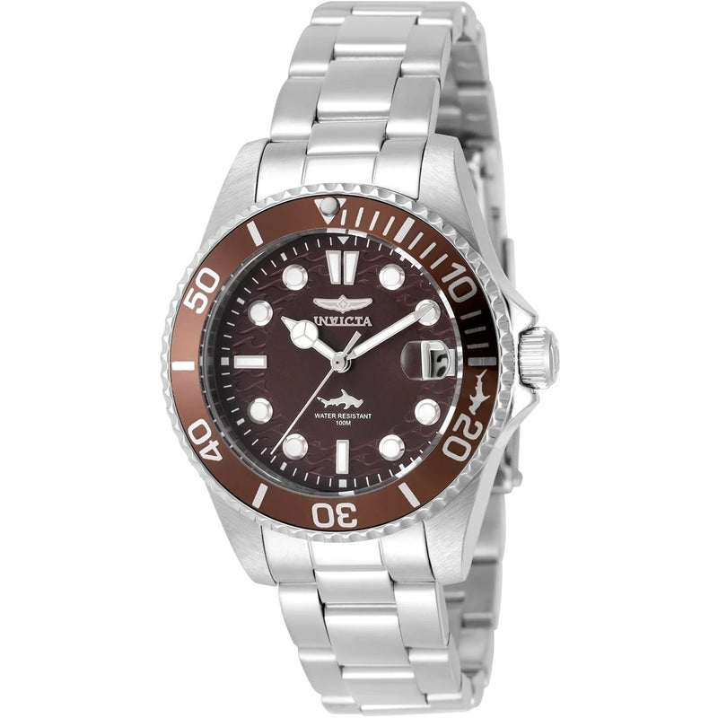 Invicta Pro Diver Women's Quartz 34mm Watch – Stainless Steel