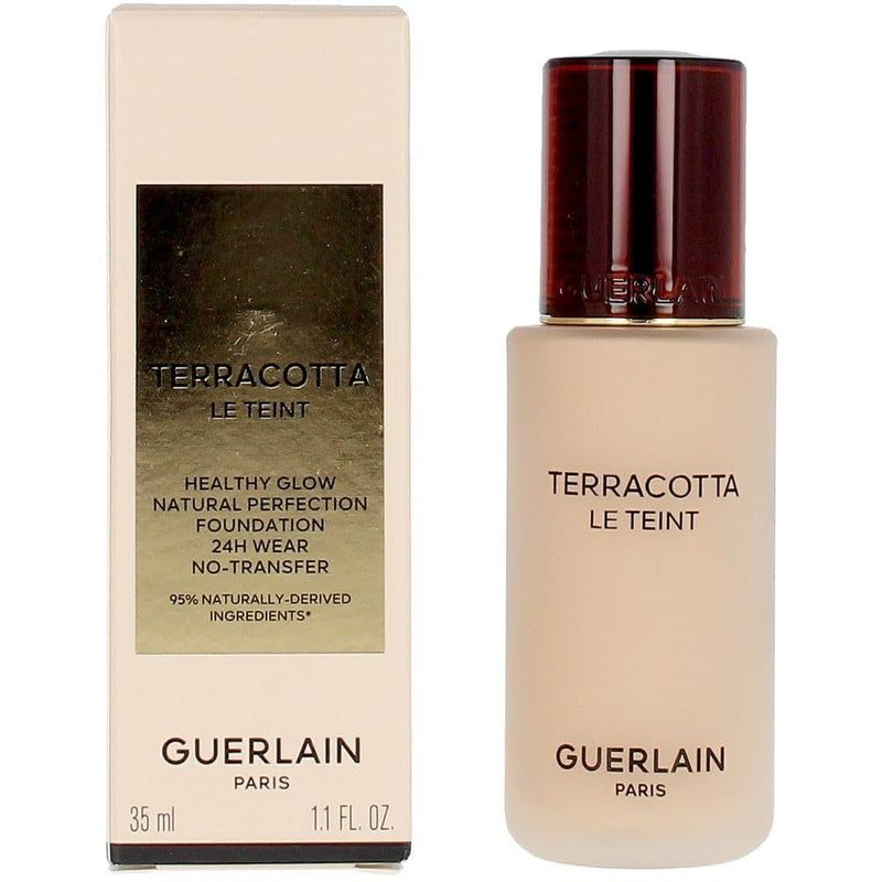 Guerlain Terracotta Le Teint 24h Wear No-Transfer Foundation 1w War