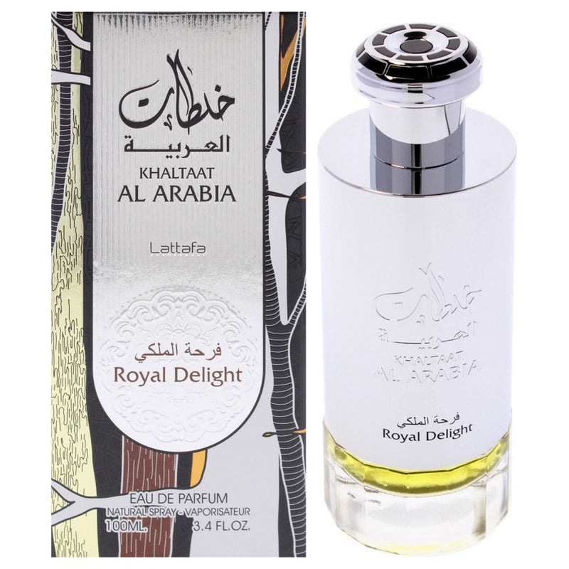 Khaltaat Al Arabia - Royal Delight By Lattafa For Men - 3.4 Oz Edp Spray