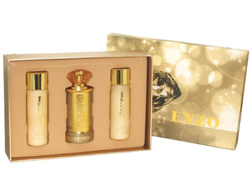 Enzo Ferrucio Pour Elle 3 B L S G Women's Eau De Parfum Gift Set