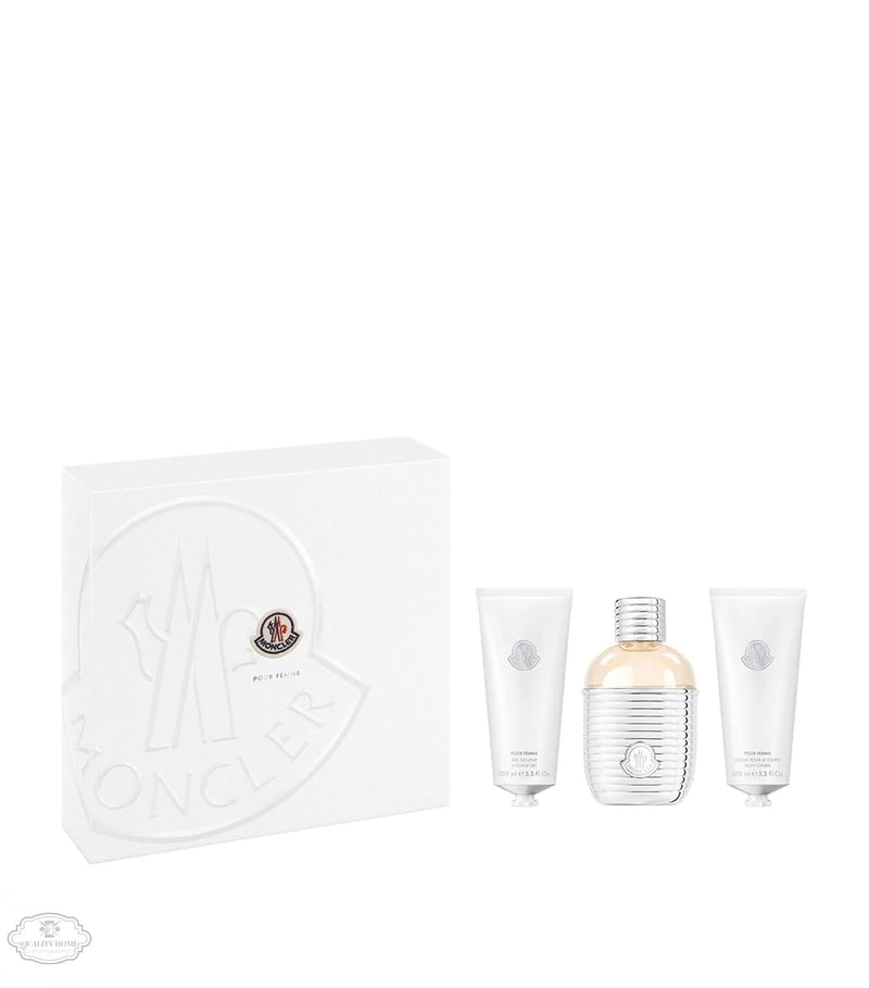 Moncler Pour Femme 3 Bl Women's Eau De Parfum Gift Set