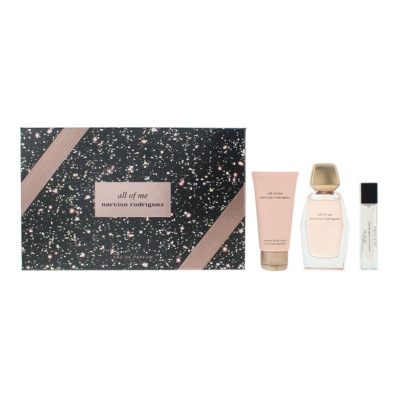 Narciso Rodriguez All Of Me 3 Bl Women's Eau De Parfum Gift Set