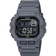 Casio 60 Lap Digital Quartz 44mm Watch – Resin