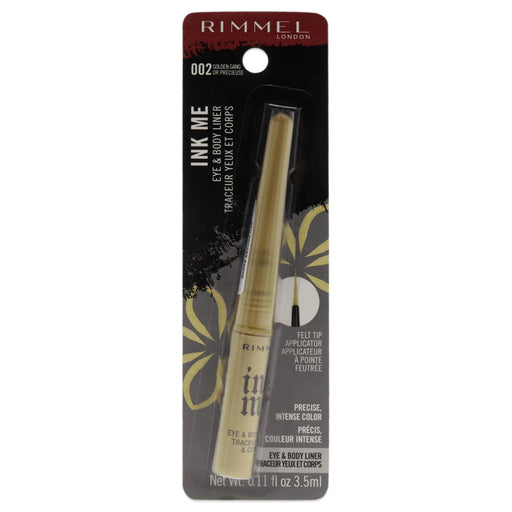 Rimmel London Ink Me Eyes And Body 002 Gold