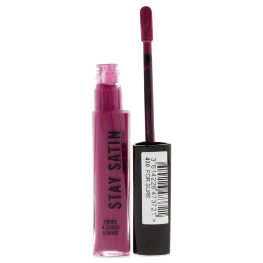 Rimmel London Stay Satin Liquid Lip Color 430 For Sure