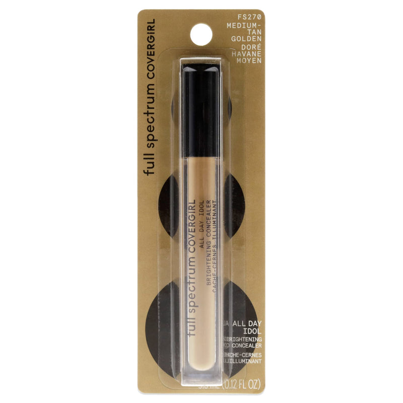 Covergirl Full Spectrum All Day Idol Fs270 Medium Tan Golden