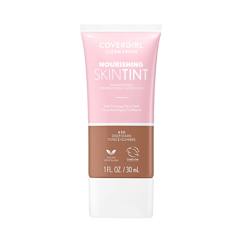 Covergirl Clean Fresh Skin Milk Foundation 630 Deep Dark