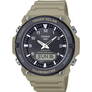 Casio Solar Analog-Digital Quartz 50mm Watch – Resin