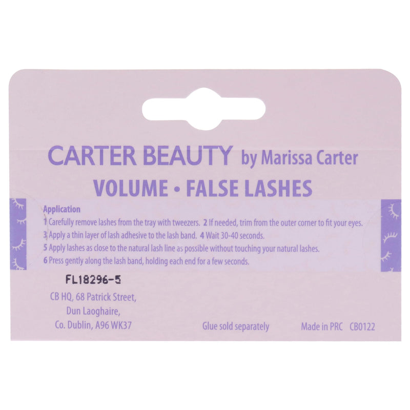 Carter Beauty False Lashes Volume