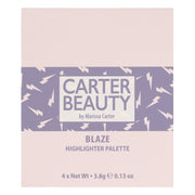 Carter Beauty Highlighter Palette Blaze