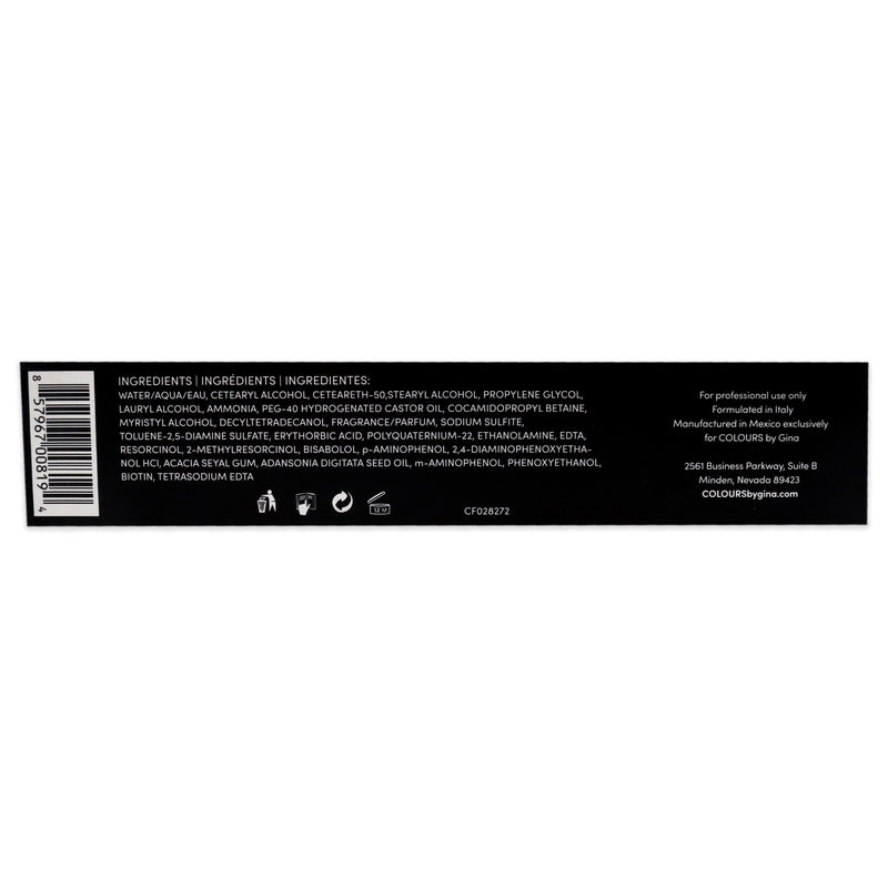 Colours By Gina Curated Colour 9b Very Light Cool Blonde