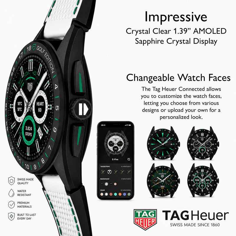 Tag Heuer Connected Golf Men's Smartwatch 45mm Watch