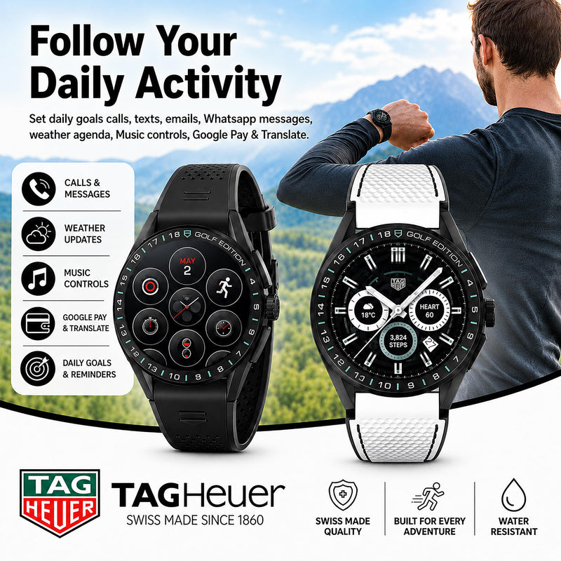 Tag Heuer Connected Golf Men's Smartwatch 45mm Watch