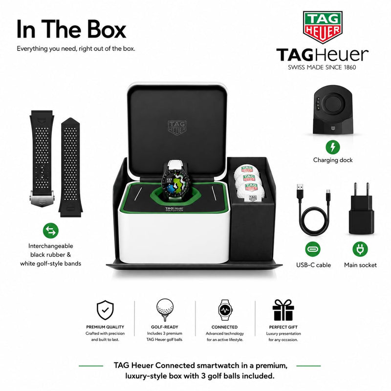 Tag Heuer Connected Golf Men's Smartwatch 45mm Watch