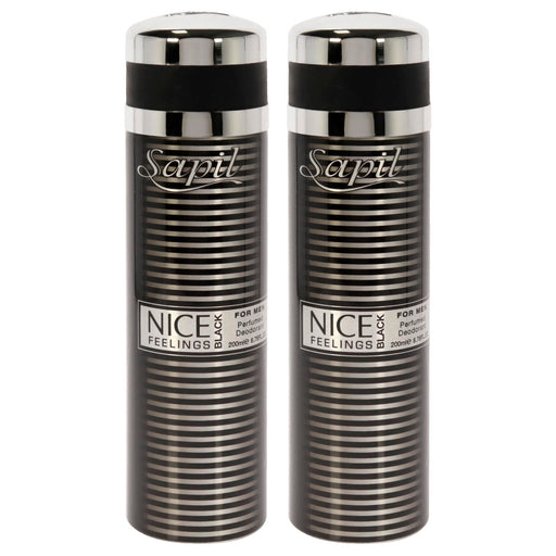 Sapil Nice Feelings Black Pack Of 2