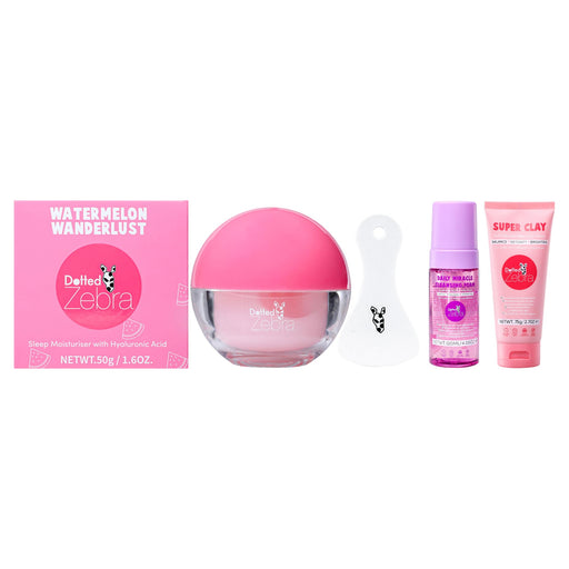 Dotted Zebra Pink Kit Women's Gift Set