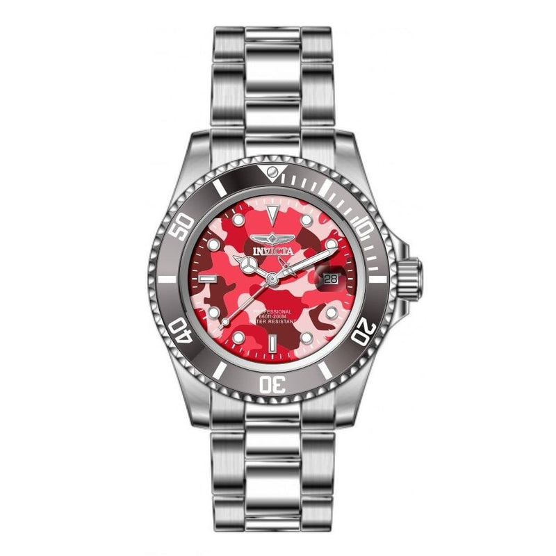 Invicta Pro Diver Men's Quartz 40mm Watch – Stainless Steel