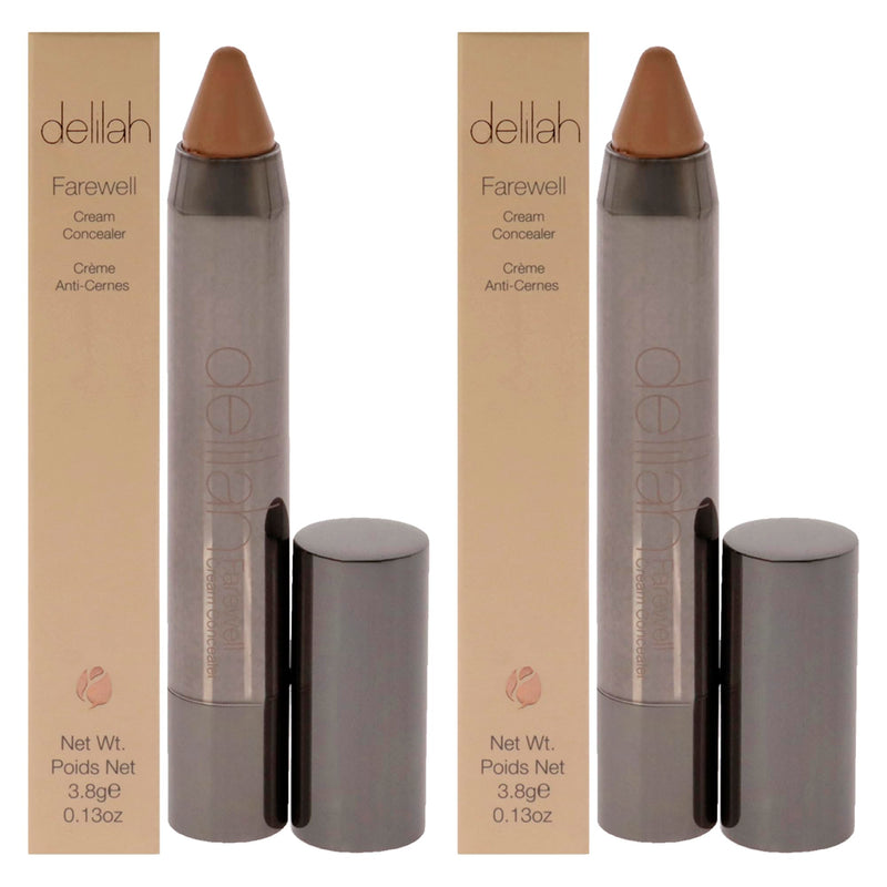 Delilah Farewell Cream Concealer Almond Pack Of 2