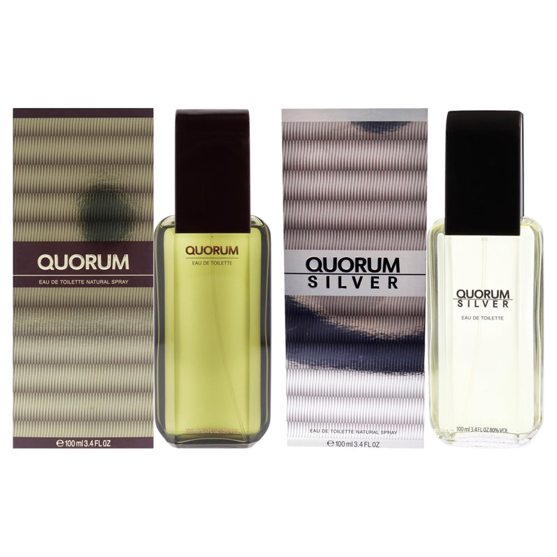 Antonio Puig Quorum Kit Men's Eau De Toilette Gift Set