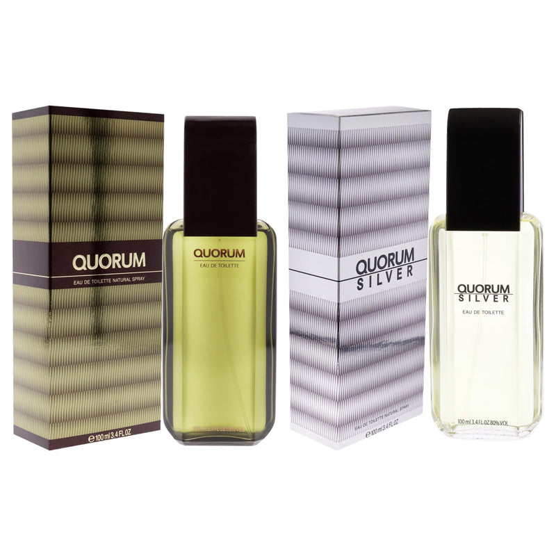 Antonio Puig Quorum Kit Men's Eau De Toilette Gift Set