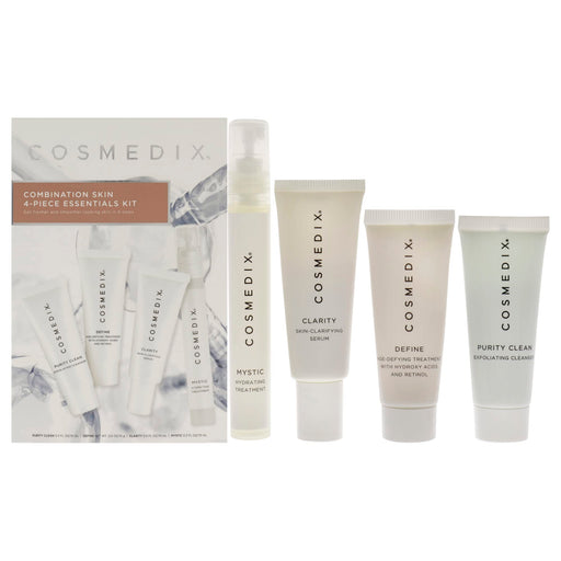 Cosmedix Combination Skin Essentials Kit Unisex Gift Set
