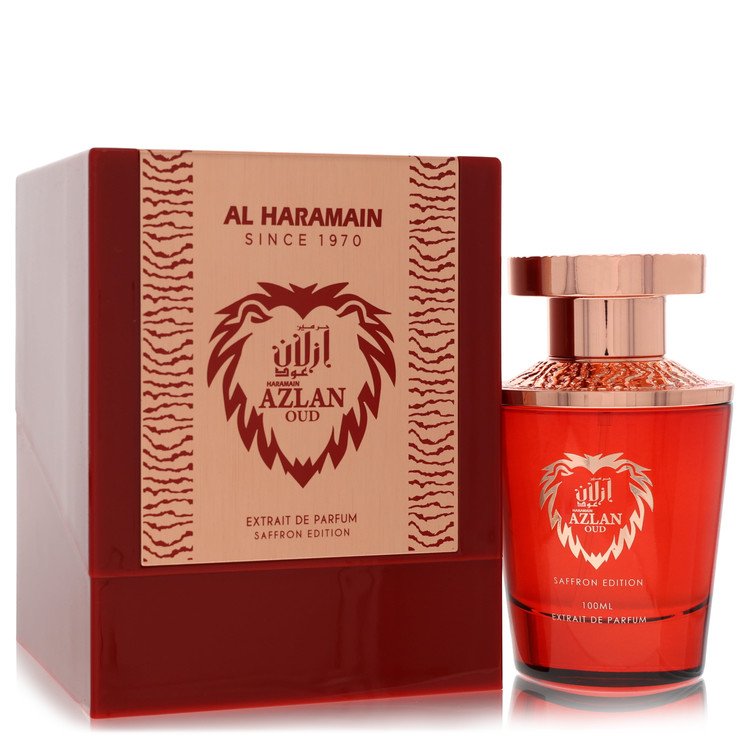 Al Haramain Azlan Oud Saffron Extrait De (li Free)(charcoal&amber Edition Samples) Women's Extrait De Parfum