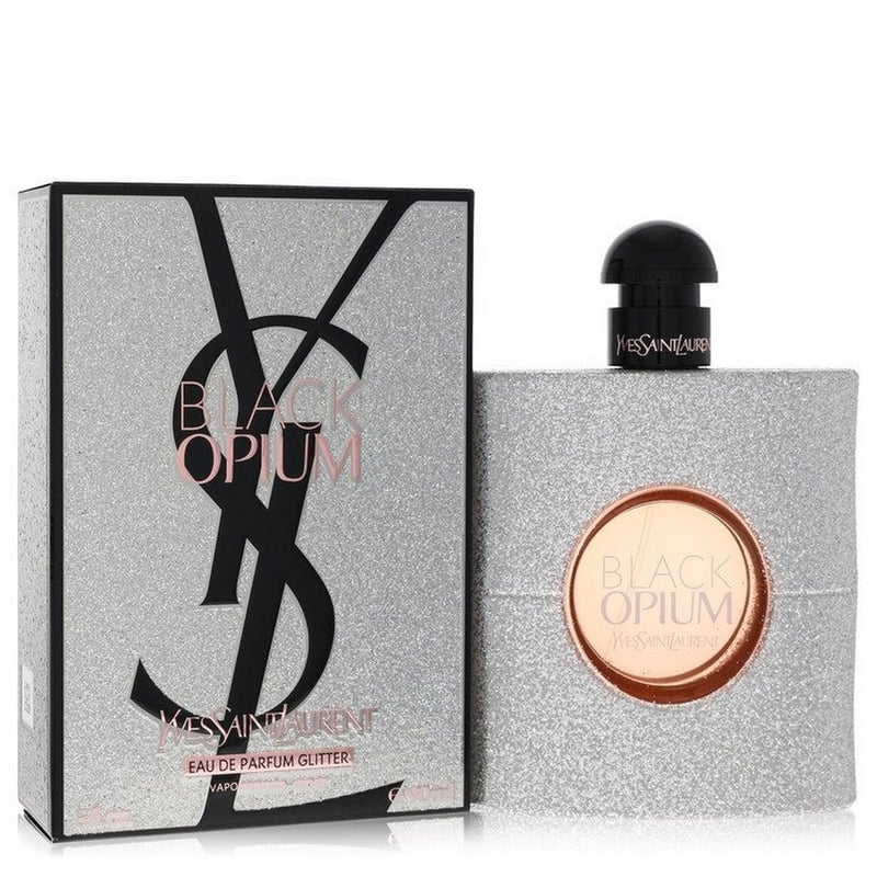 Black Opium Glitter by Yves Saint Laurent, 3 oz EDP Spray for Women