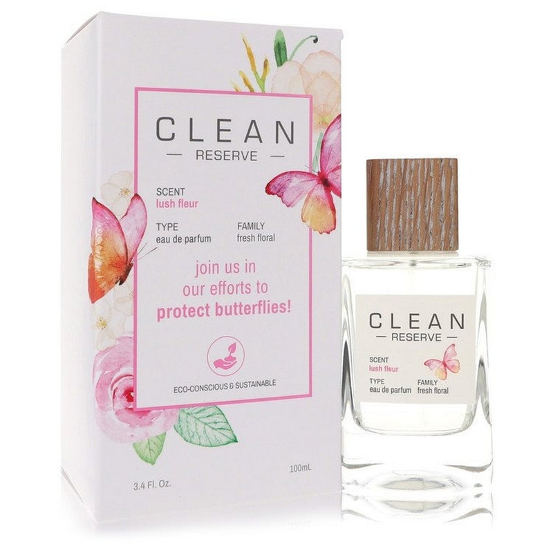 Clean Reserve Lush Fleur by Dlish, 3.4 oz EDP Spray for Women