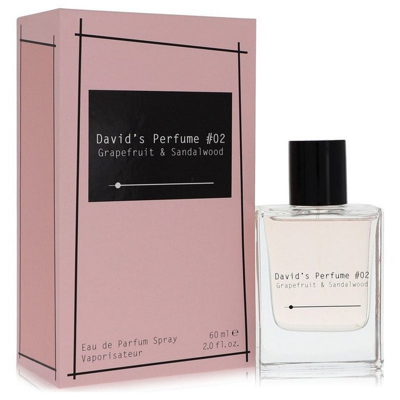 David's Perfume #02 Grapefruit & Sandalwood by David Dobrik Women Eau De Parfum Spray (Unisex) 2.0 oz