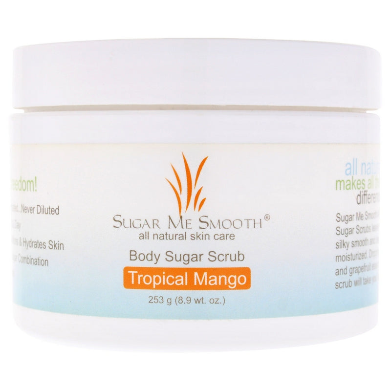 Body Sugar Scrub - Tropical Mango by Sugar Me Smooth for Unisex - 8.9 oz Scrub