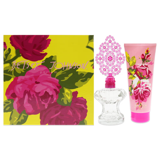 Betsey Johnson 2 Pc Gift Set EDP Spray, Body Lotion Women's Eau De Parfum Gift Set