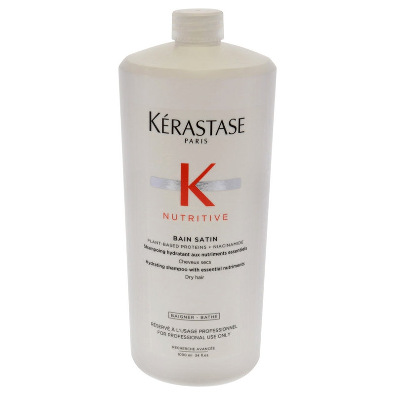 Nutritive Bain Satin Shampoo by Kerastase for Unisex - 34 oz Shampoo