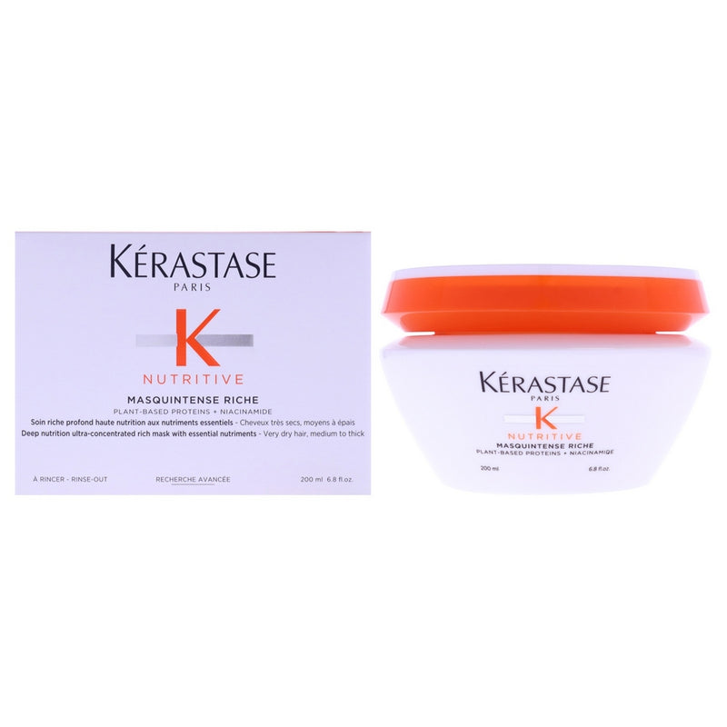Nutritive Masquintense Riche Masque by Kerastase for Unisex - 6.8 oz Mask