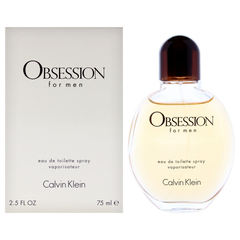 Obsession By Calvin Klein For Men - 2.5 Oz Edt Spray