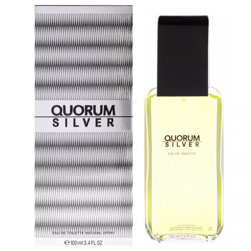 Antonio Puig Quorum Silver Men's Eau De Toilette