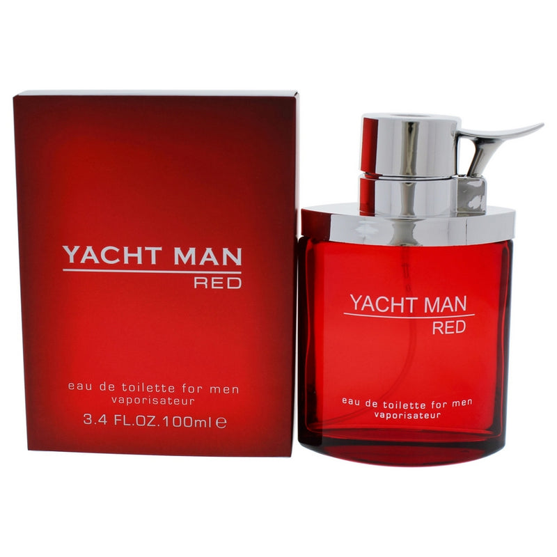 Yacht Man Red by Myrurgia for Men - 3.4 oz EDT Spray