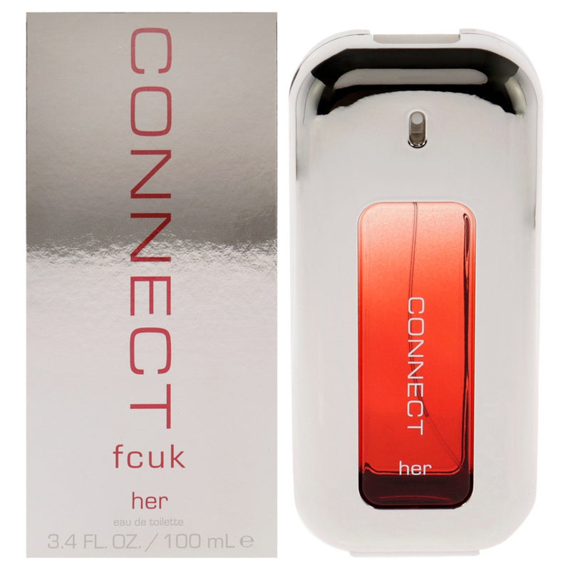 Fcuk Connect by French Connection for Women - 3.4 oz EDT Spray