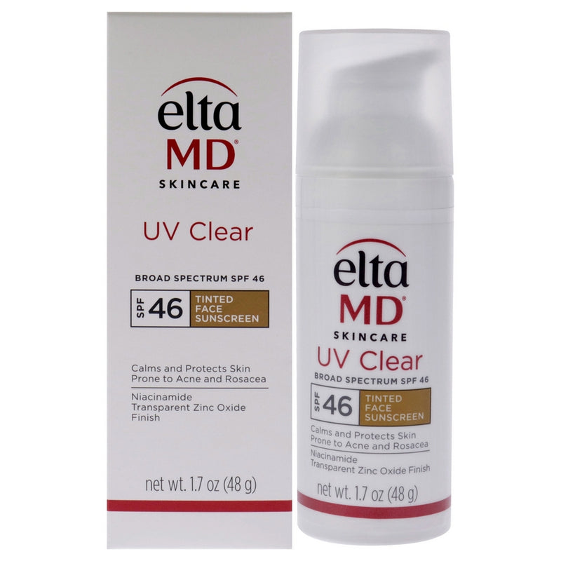 UV Clear Facial Sunscreen SPF 46 - Tinted by EltaMD for Unisex - 1.7 oz Sunscreen