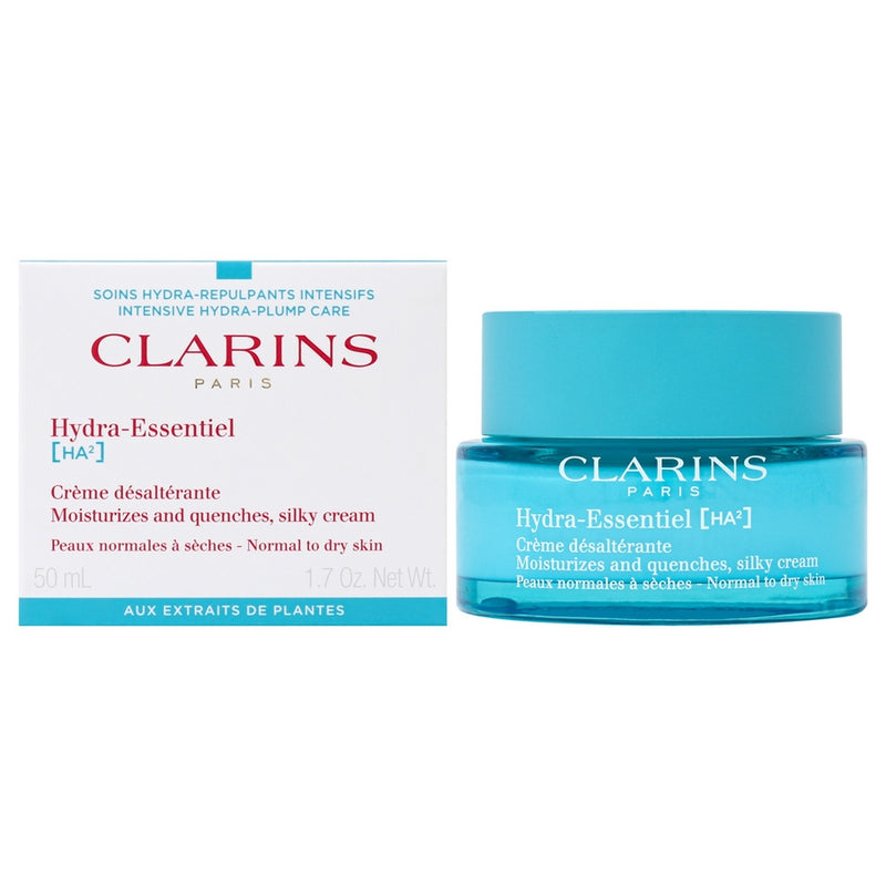 Hydra-Essentiel Silky Cream - Normal to Dry Skin by Clarins for Women - 1.7 oz Cream