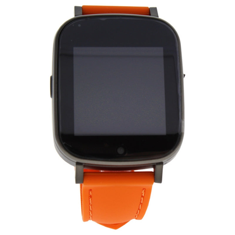 EK-G4 Montre Connectee Silicone Strap Smart Watch - Orange by Eclock for Men - 1 Pc Watch