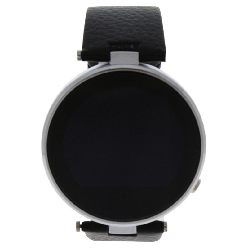EK-E2 Montre Connectee Silicone Strap Smart Watch - Black by Eclock for Unisex - 1 Pc Watch