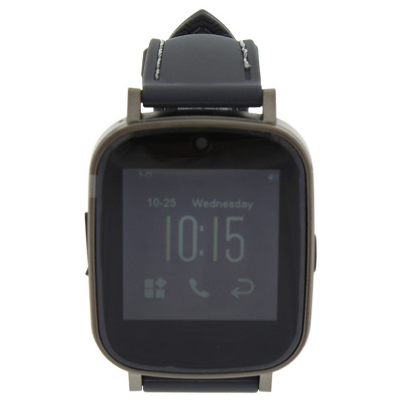 EK-G5 Montre Connectee Silicone Strap Smart Watch - Grey by Eclock for Unisex - 1 Pc Watch
