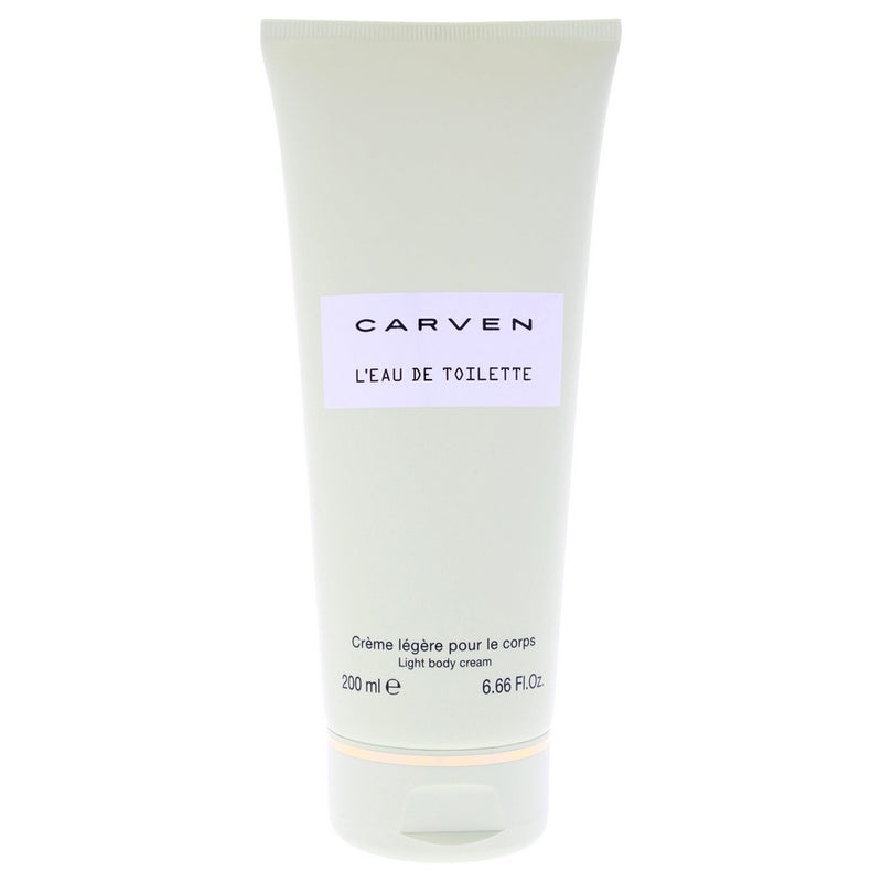 Leau De Toilette Light Body Cream by Carven for Women - 6.66 oz Cream